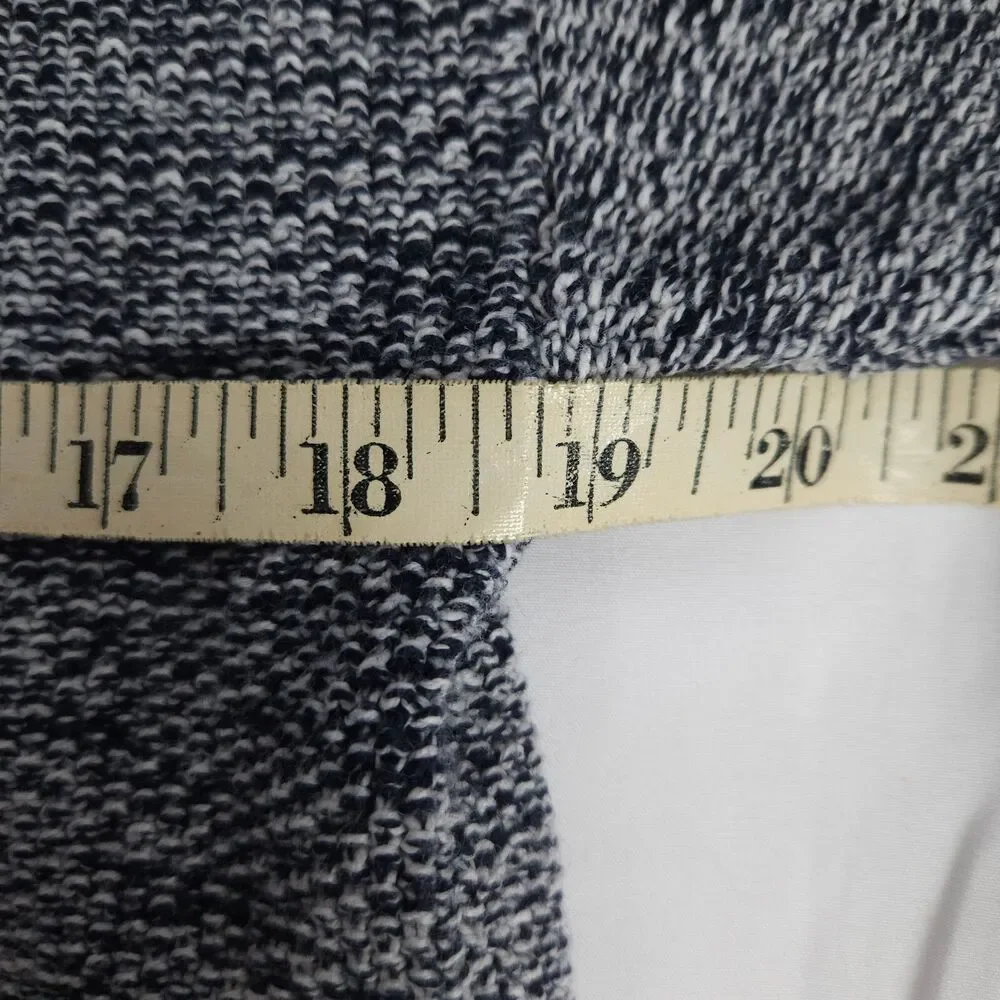 J.Crew Gray Blue Seed Stitch Pullover Sweater Women's Small